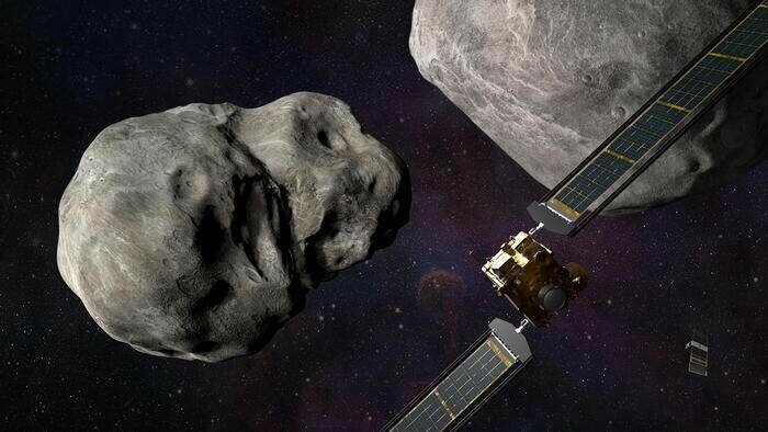 Come nei film: la sonda Nasa colpisce l'asteroide