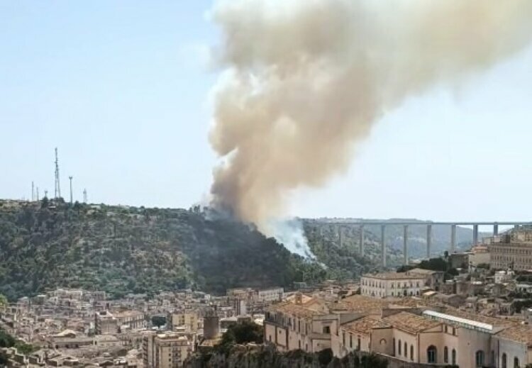 Preso il piromane di Modica