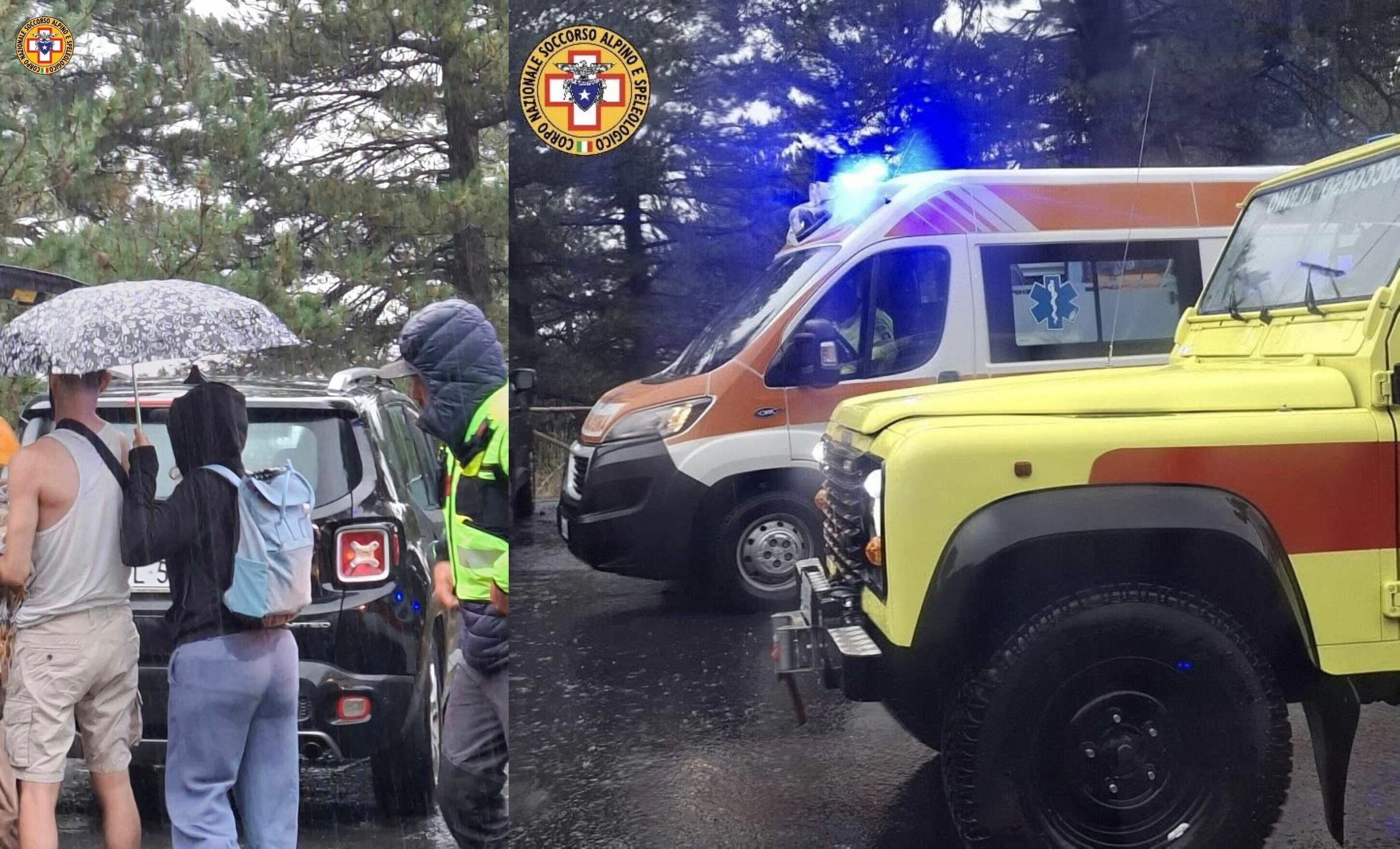 Nubifragio sull'Etna: salvati 5 escursionisti