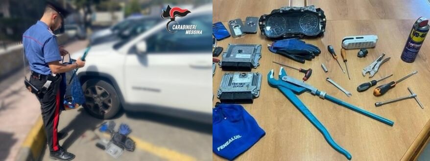 Furto d'auto di famiglia: presi 3 catanesi