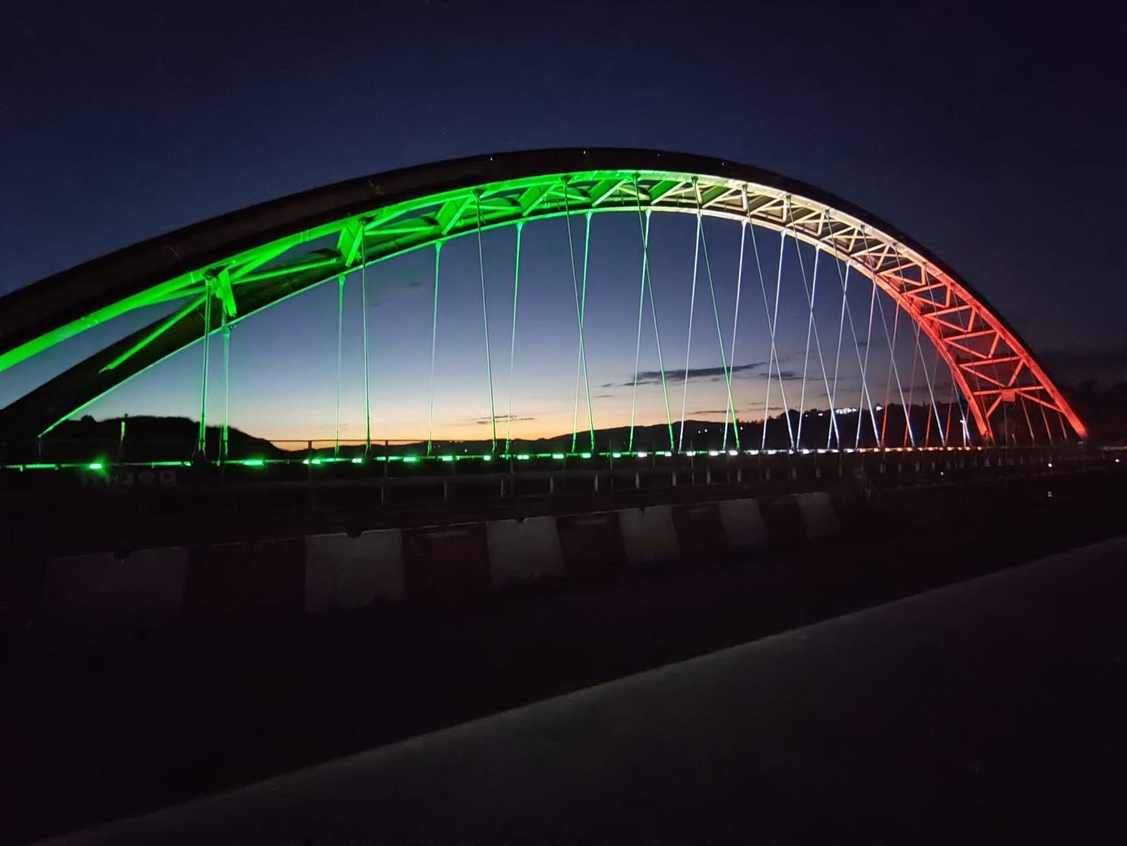 Un ponte illuminato per Livatino e Saetta