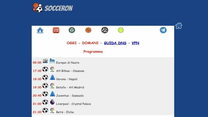 Streaming illegale di eventi sportivi: due indagati
