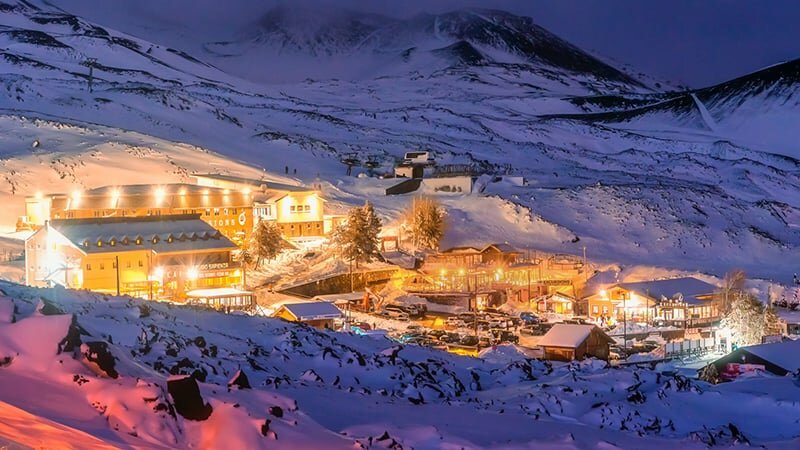 Etna di notte, che magia