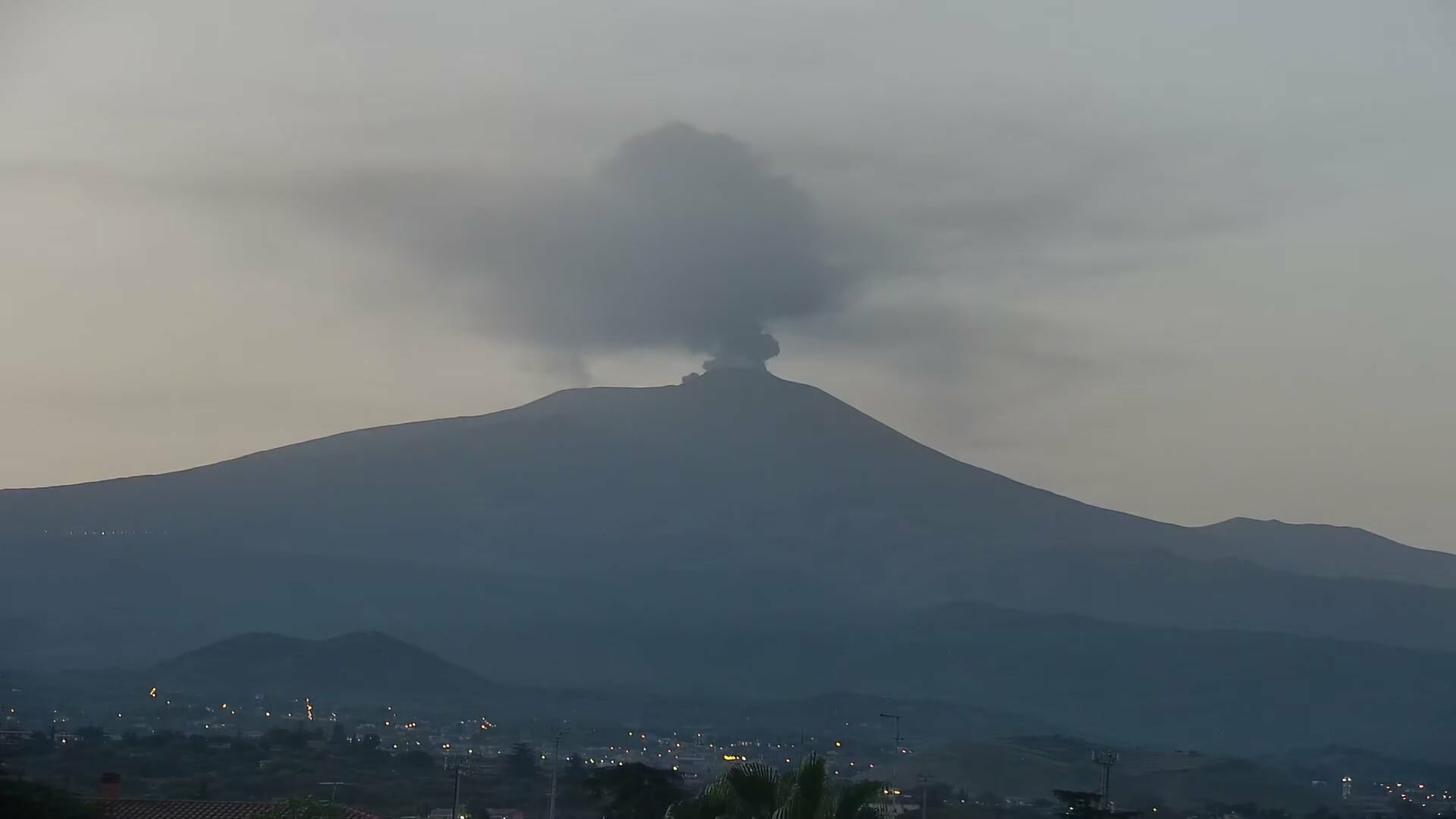 L'Etna va a dormire presto