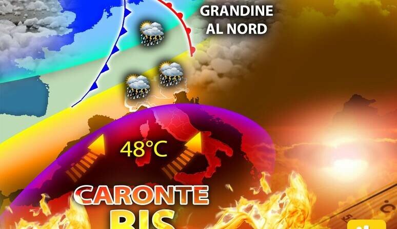 Catania la città più calda della Sicilia con 47,6 gradi Catania la città più calda della Sicilia con 47,6 gradi