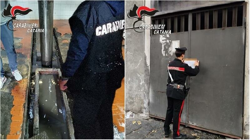 In via Plebiscito autolavaggio irregolare
