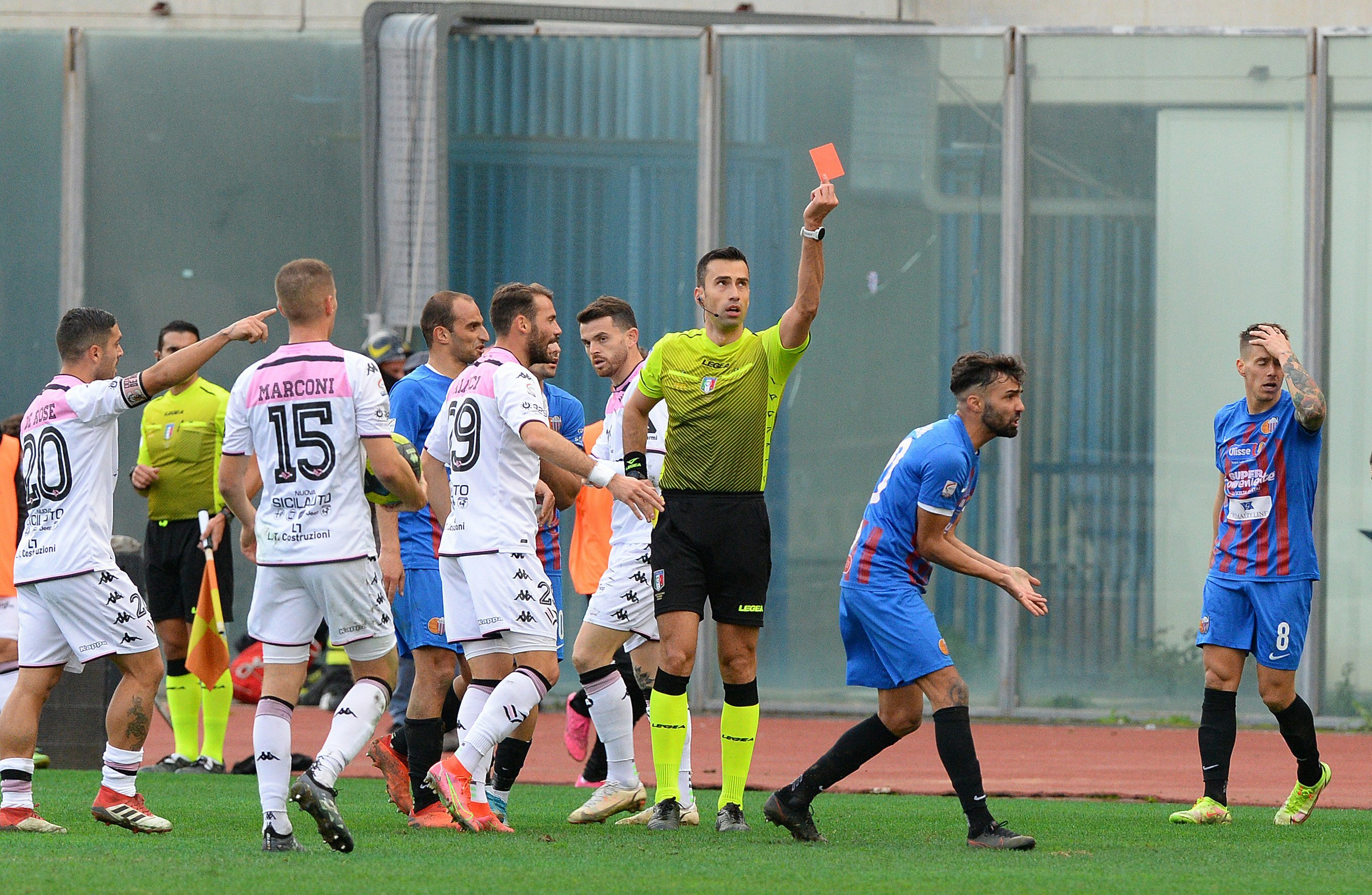 Il Catania perde Monteagudo e Russini