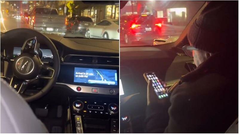 Vasco Rossi a Los Angeles sull'auto che guida da sola