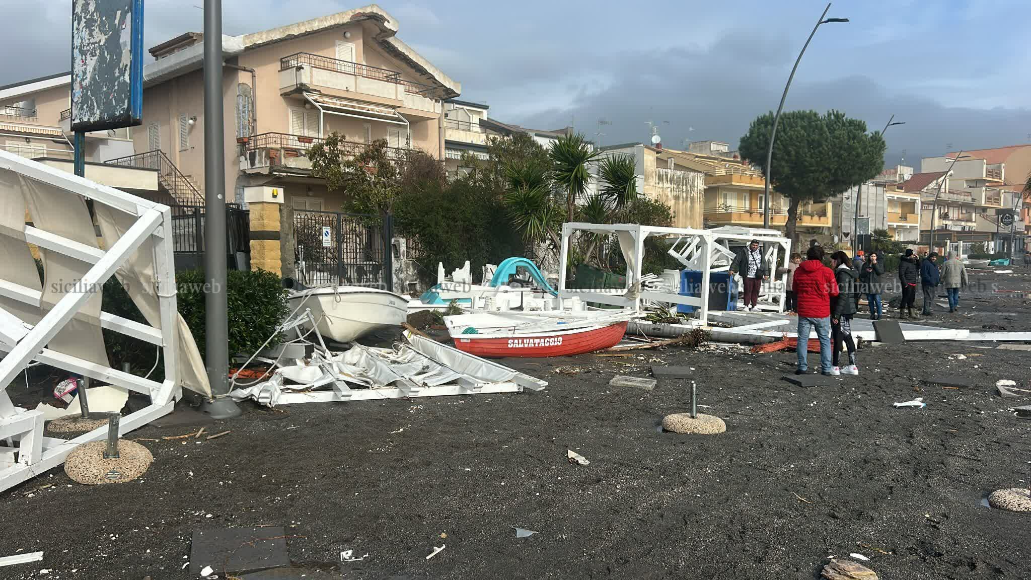 Ciclone Harry, contributi regionali anche a imprese che non ricadono su litorali