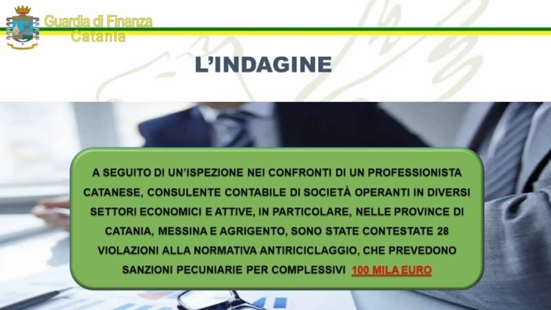 Multa di centomila euro a commercialista catanese