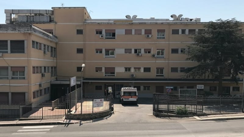 San Cataldo, incendio nei locali tac dell'ospedale