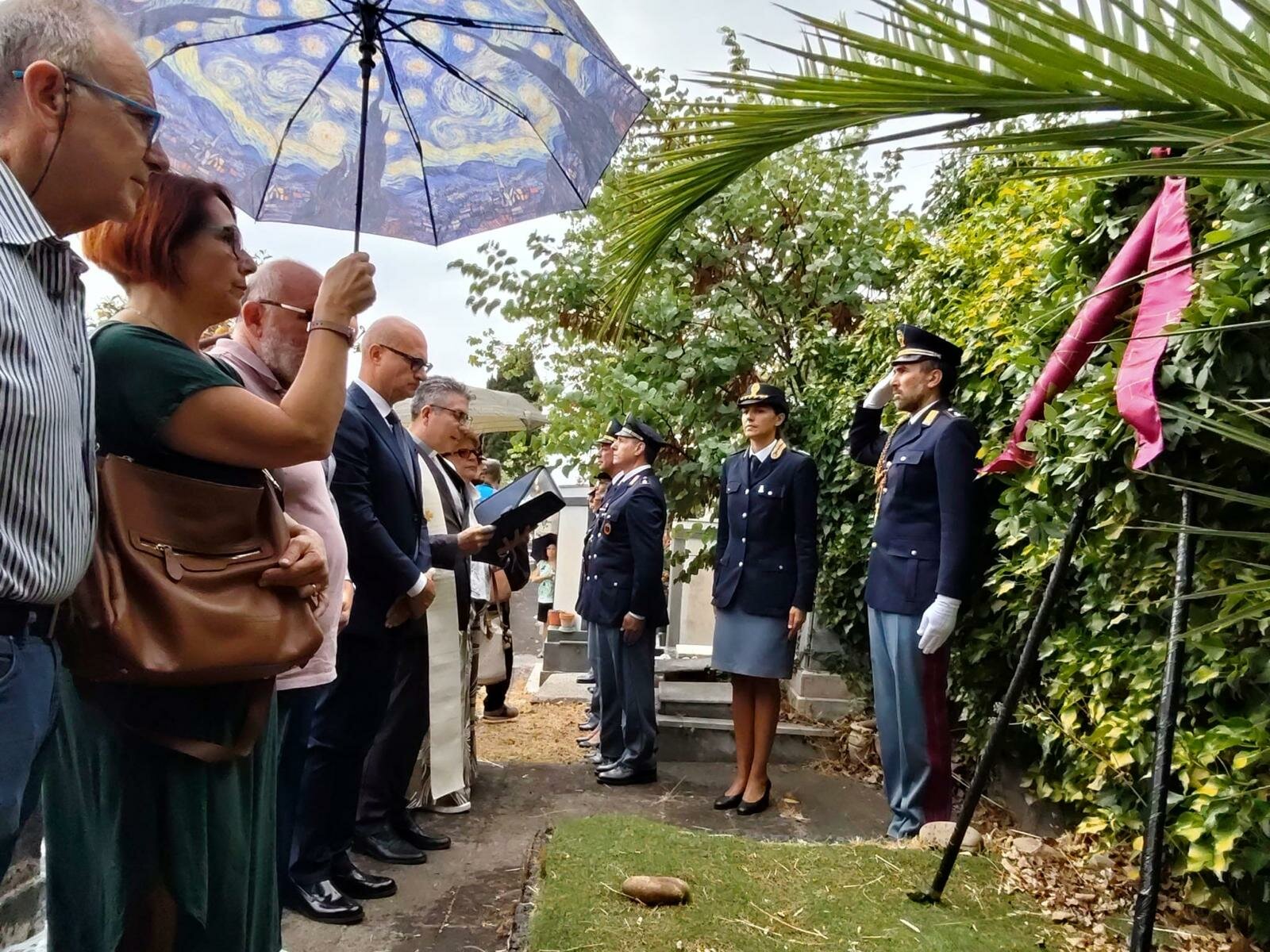 Catania: commemorati commissario Montana e ispettore Lizzio