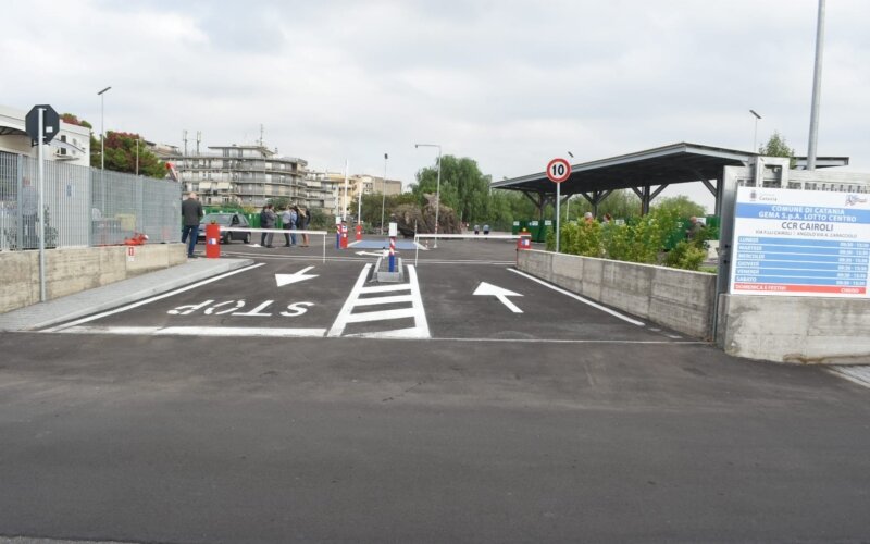 Catania ha una nuova isola ecologica