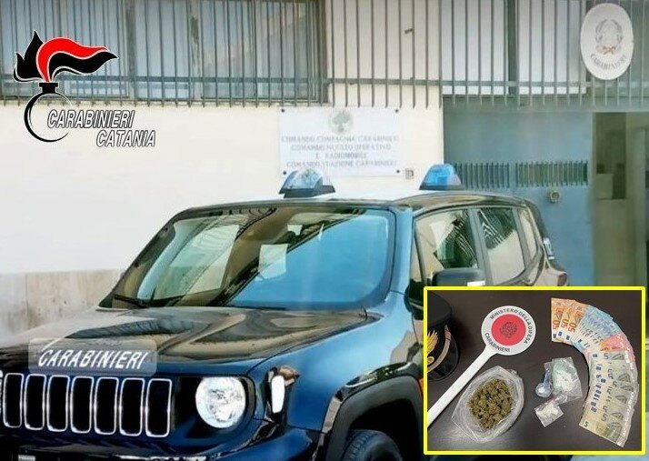 Droga in negozio, arrestato commerciante