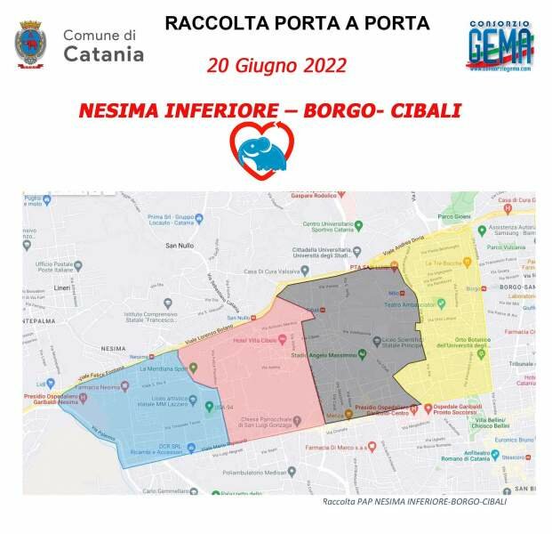 Da luned&igrave; porta a porta per altri 50 mila catanesi