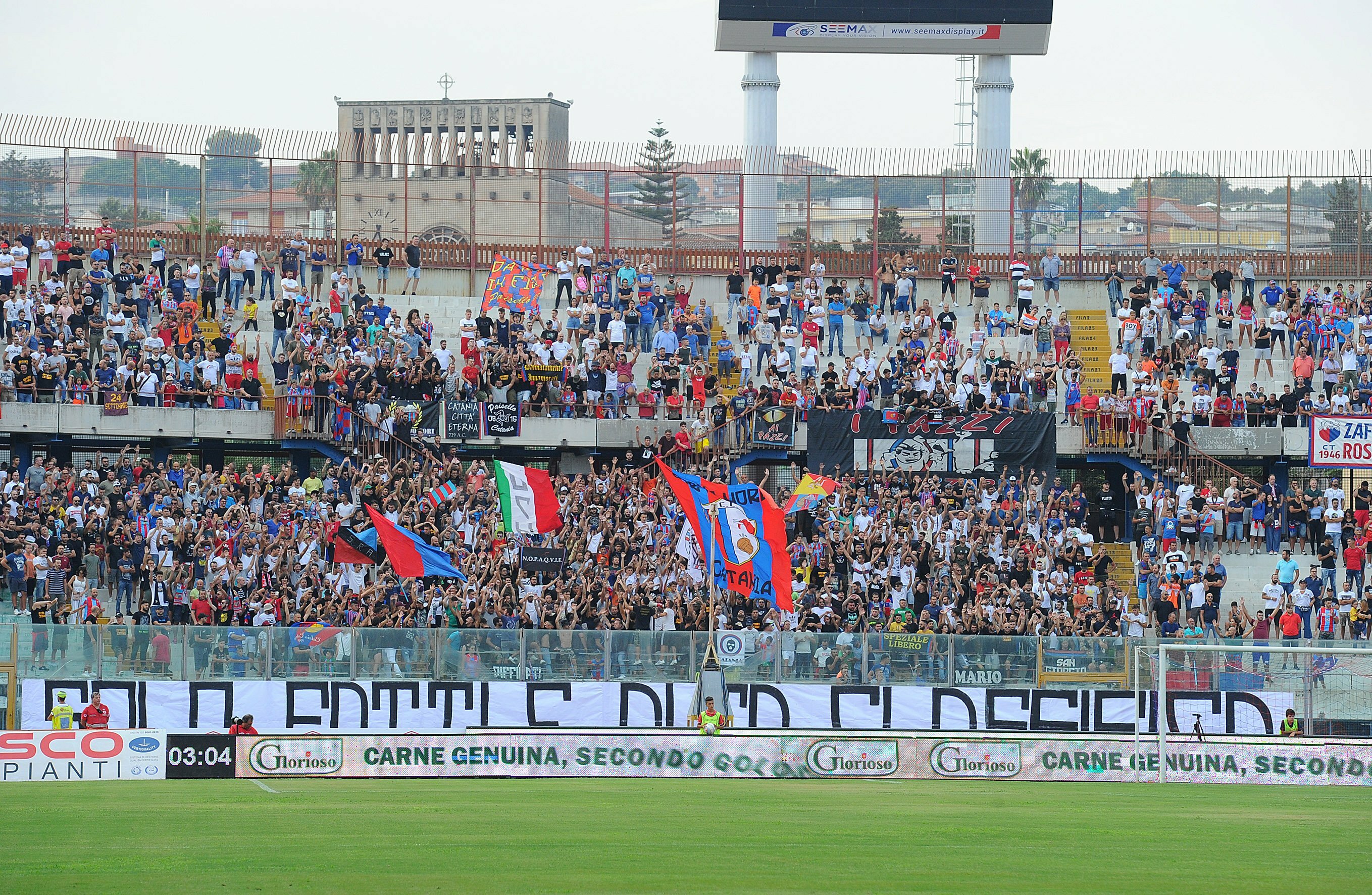 Catania-Citt&agrave; di S. Agata posticipata di mezz'ora