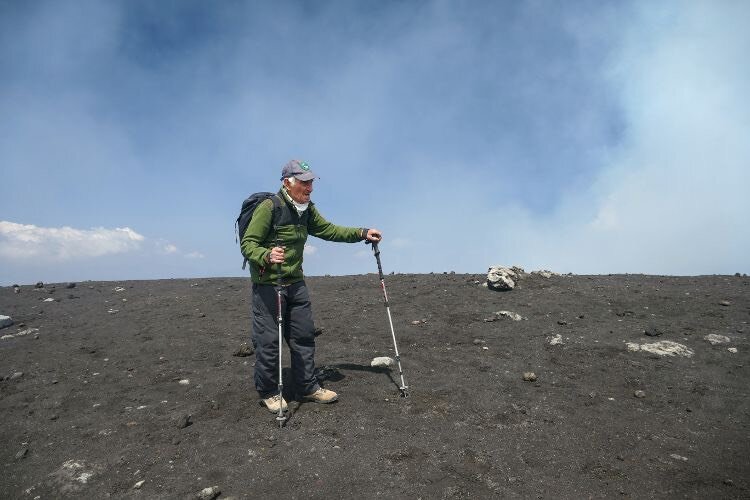 Don Turi, 67 anni sull'Etna