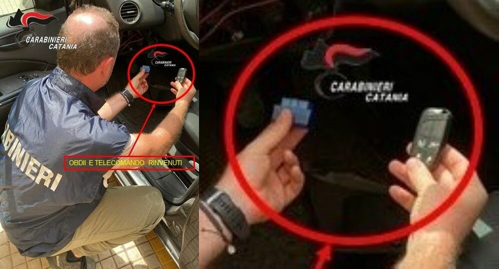 Il ladro balbetta, nella Panda il kit del malfattore