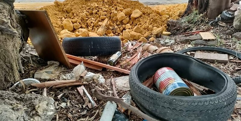 Rifiuti sotterrati a Vaccarizzo