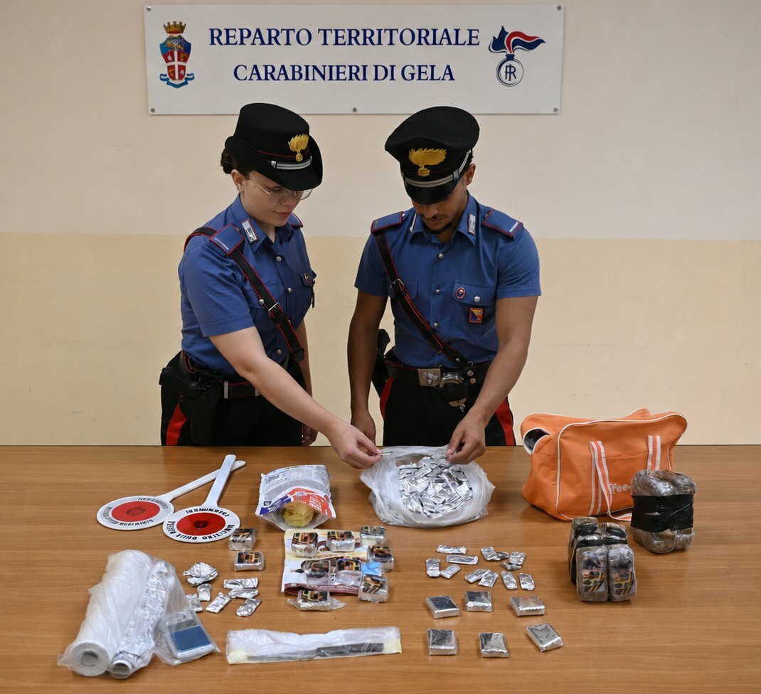 Gela: 4 chili di hashish in casa, arrestato 21enne Gela: 4 chili di hashish in casa, arrestato 21enne