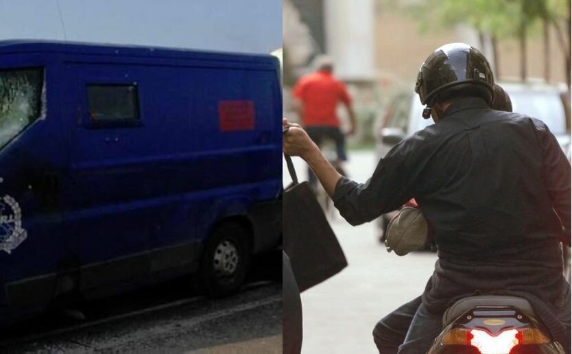 Scippo al portavalori: rapinatori prendono al volo i soldi