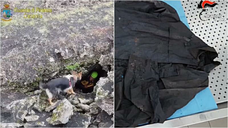 Morto da decenni nella grotta
