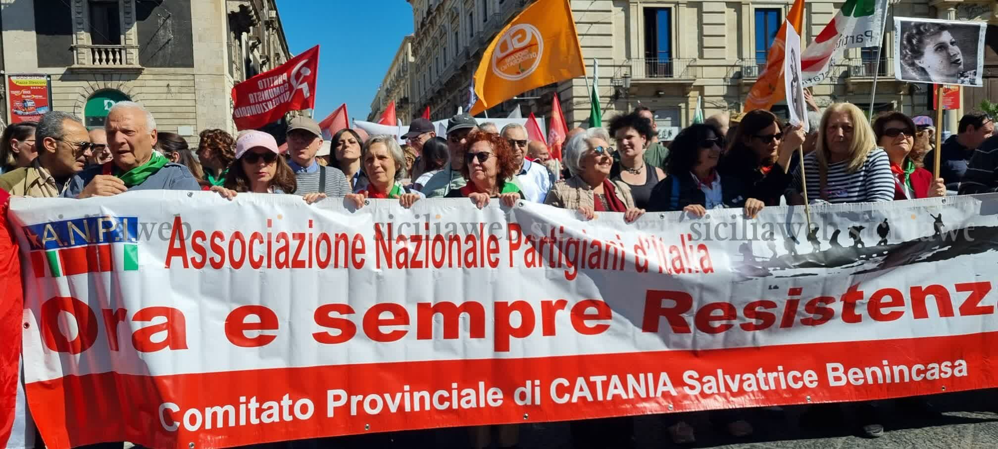 Catania celebra la Liberazione Catania celebra la Liberazione