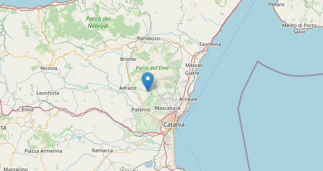 Due scosse di terremoto sull'Etna