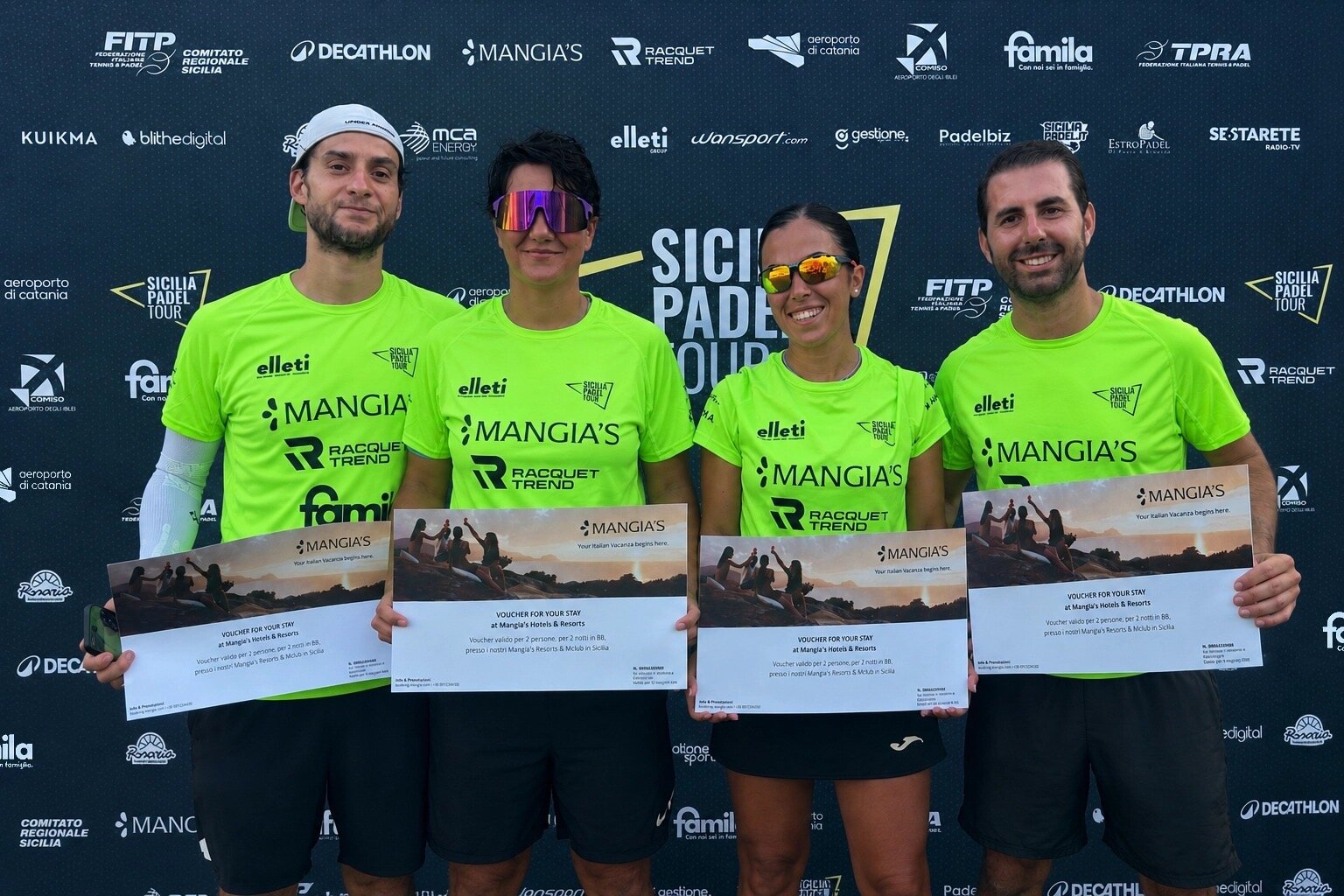 Palermo centra la doppietta al Sicilia Padel Tour 2026