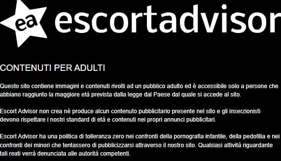 Come premio promozione abbonamento a sito escort