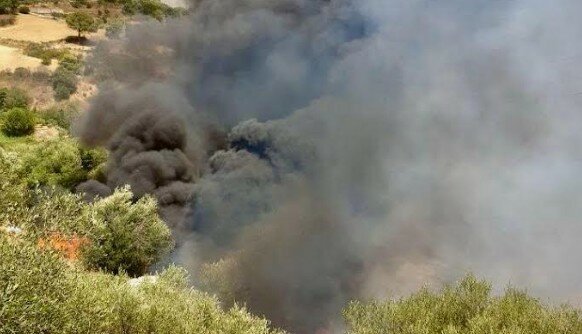 Nel Catanese decine di incendi