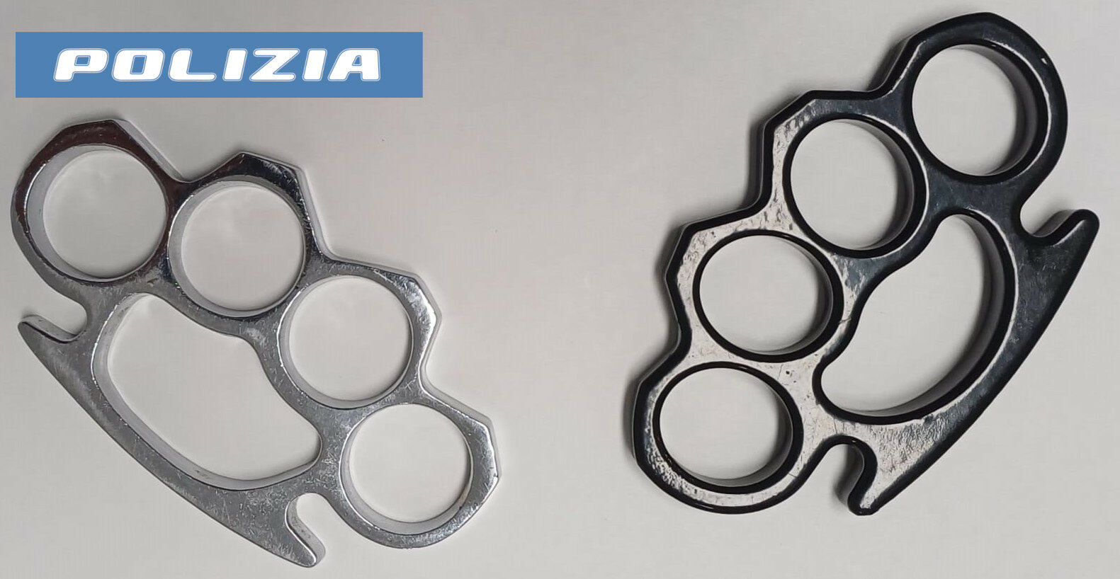 A Catania la moda del tirapugni in aereo