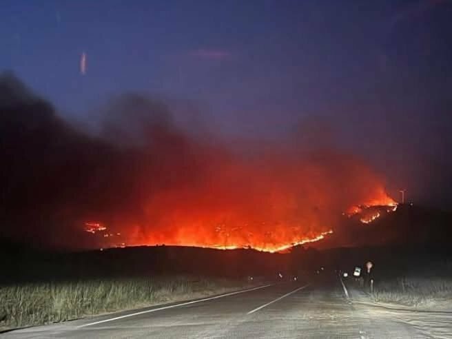 Siculiana, devastato dalle fiamme ingresso della riserva naturale