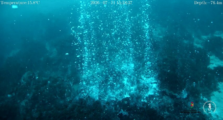 Panarea, robot subacqueo scopre cratere sottomarino