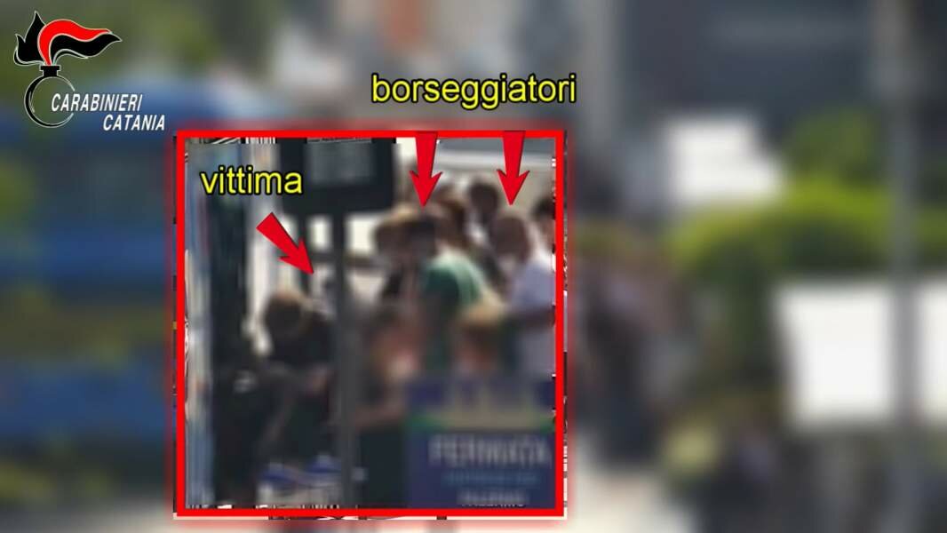 Borseggiatori a Fontanarossa