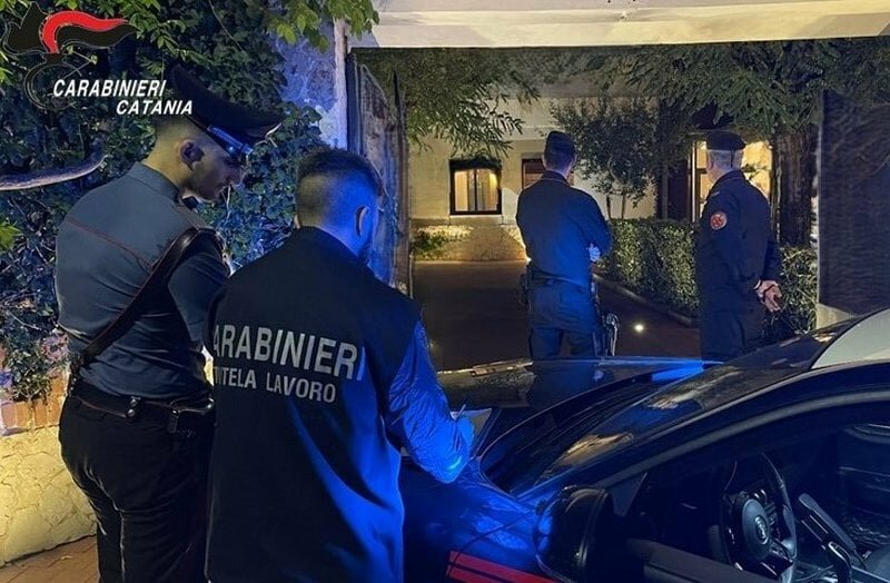 Lavoratori in nero: chiusa pizzeria di Mascalucia