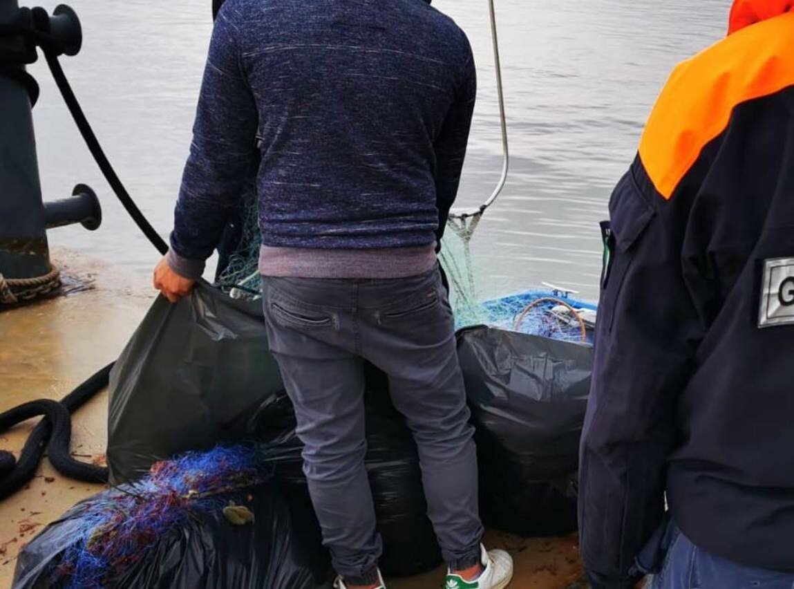 Siracusa: reti da pesca in area protetta