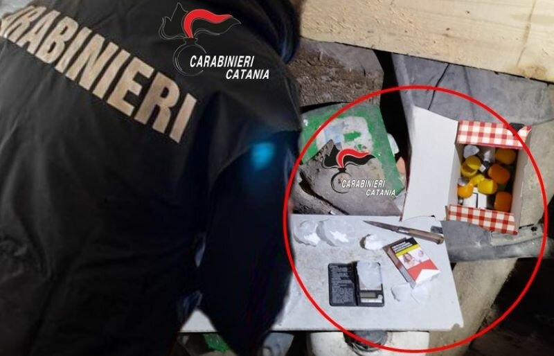 A Randazzo scovato il laboratorio della cocaina