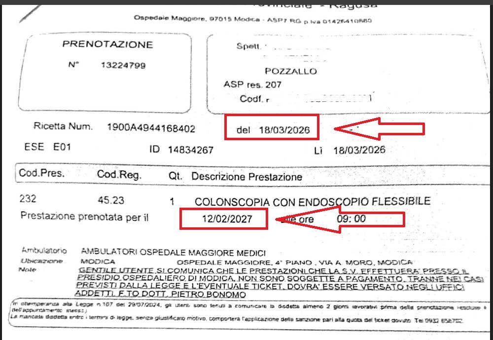 La colonscopia? Ci vediamo tra un anno