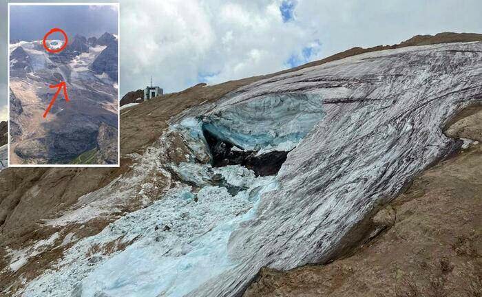 Crollo sulla Marmolada: 6 morti e 10 dispersi