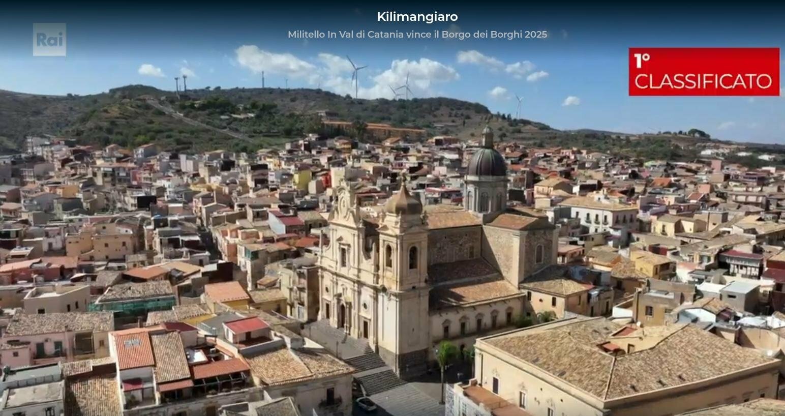 Il paese di Pippo Baudo &egrave; il borgo pi&ugrave; bello d'Italia