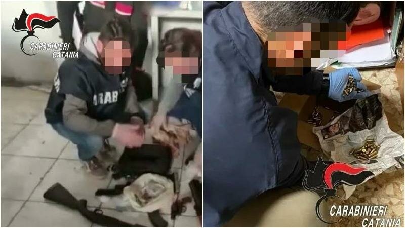 Deposito di armi a San Cristoforo: un arresto