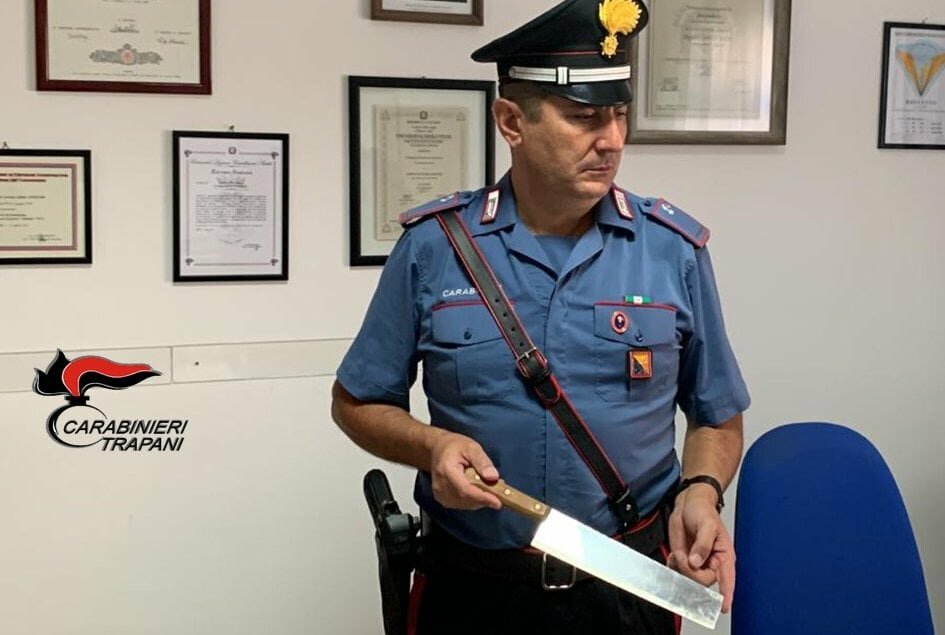 Aizza il pitbull contro i carabinieri