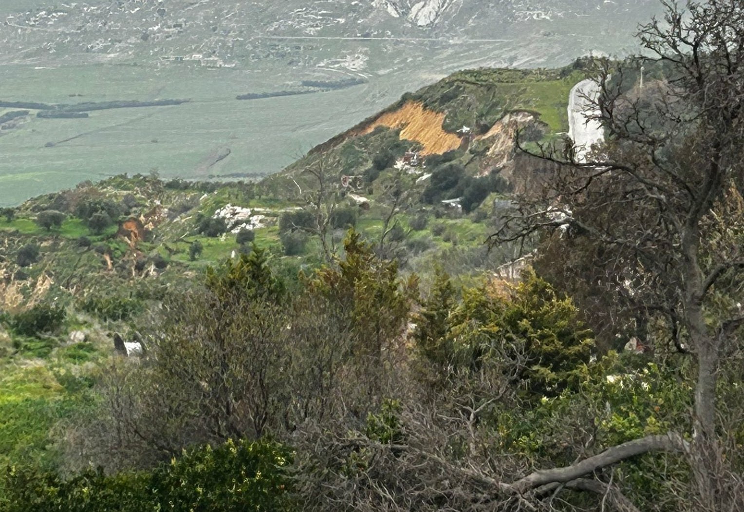 Frana a Niscemi, sgomberate 35 persone