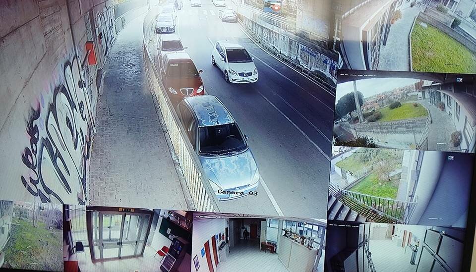 Gravina spiata da 40 telecamere
