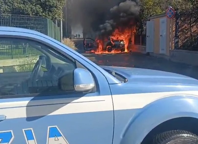 Furto di rame con imprevisto: cavi a fuoco e macchina distrutta