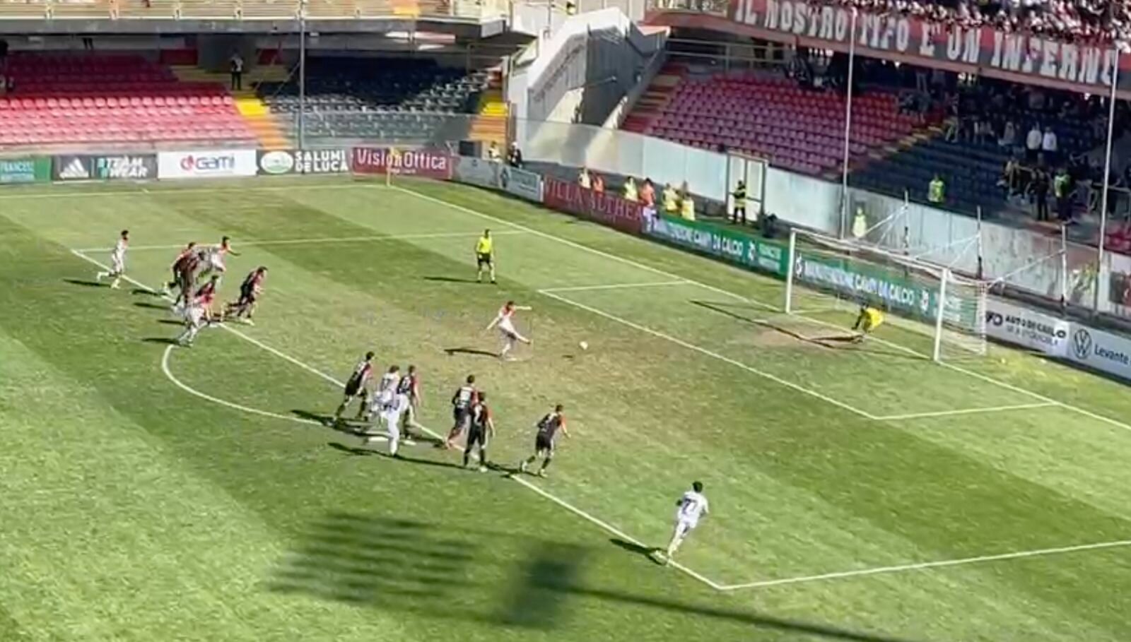 Rigore fallito: il Messina precipita in D