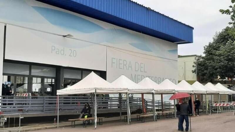 Palermo, cadavere alla Fiera del Mediterraneo