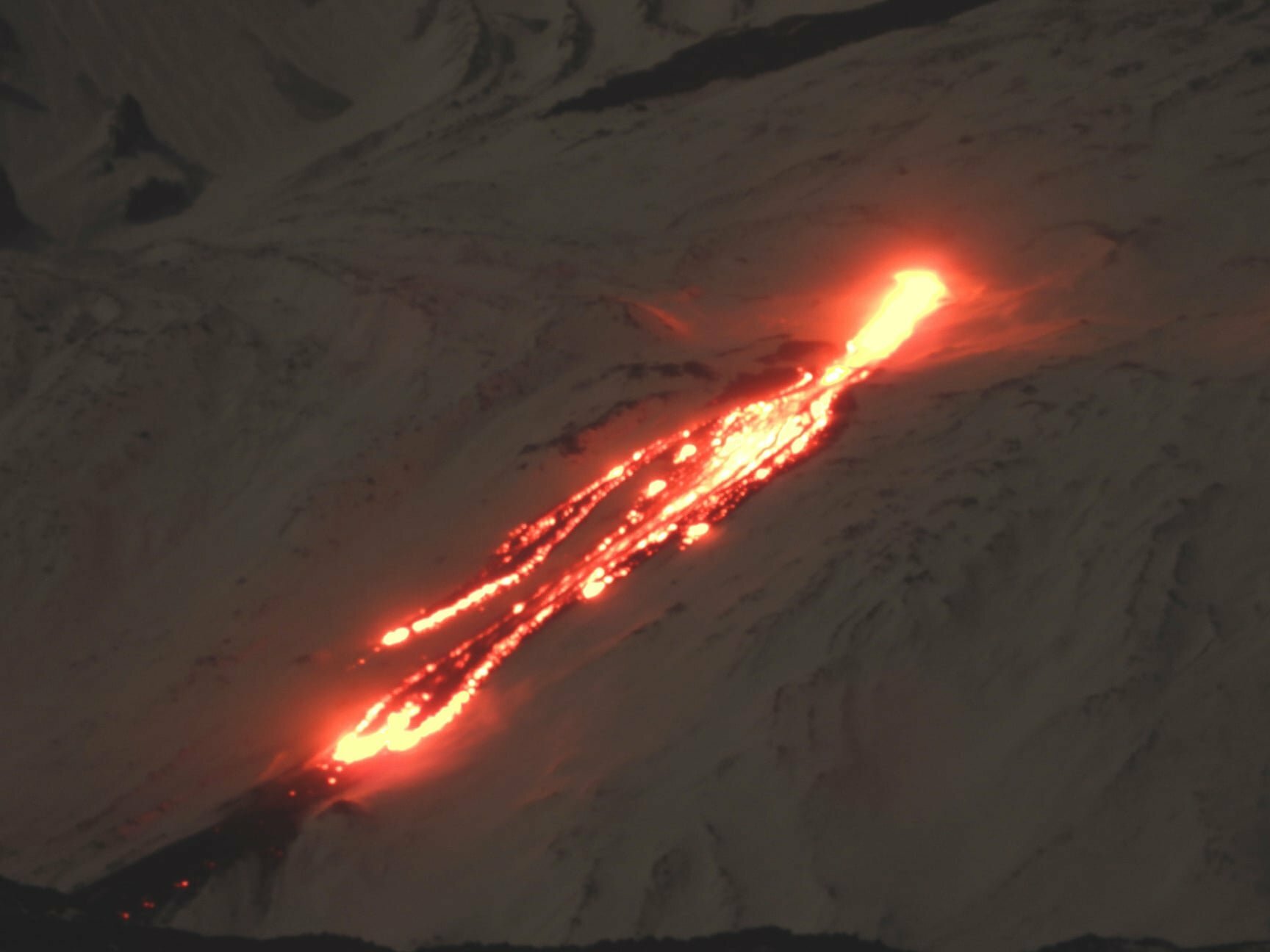 Etna: bocca laterale a bassa quota