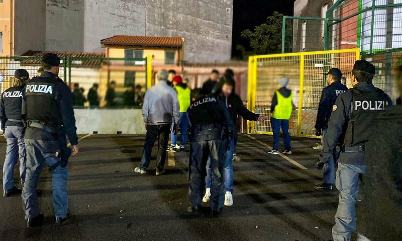 Rissa in curva sud: due arresti